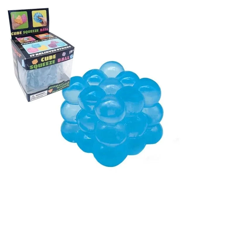 New three-dimensional candy kneading music adult kids Stress Relief Squeeze sensory Toys Decompression Simulation Cube