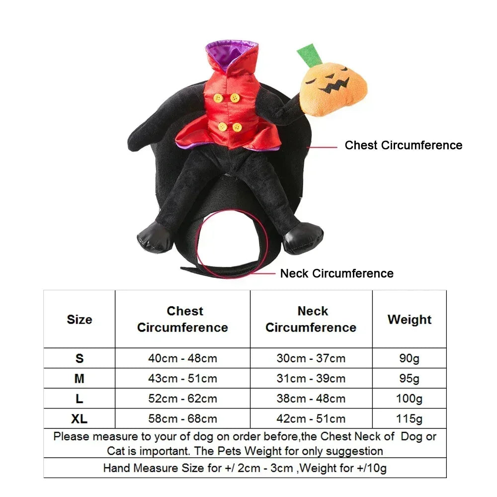 Dog Cat Costume Christmas Pet Cowboy Rider Horse Outfit Halloween Cat Dog Funny Clothes Cosplay Dress For Small Medium Large Dog