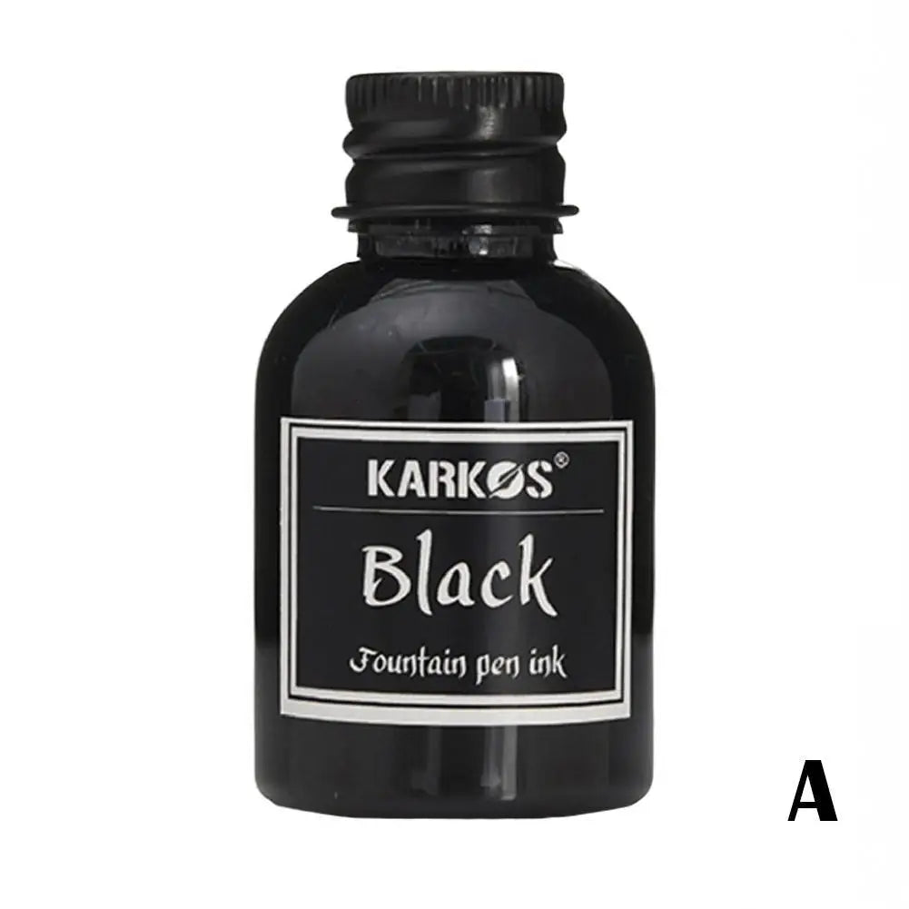 Pure Black Colorful Fountain Pen Ink Universal Refill Ink Stationery Office School Supplies Pens Pencils Writing Supplies