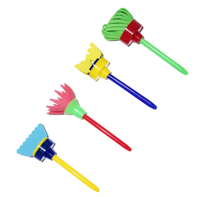 Painting Sponge Brush Art Craft Halloween Drawing Graffiti Tools Office Culture Educational Supplies Roller Seal Stamps TMZ