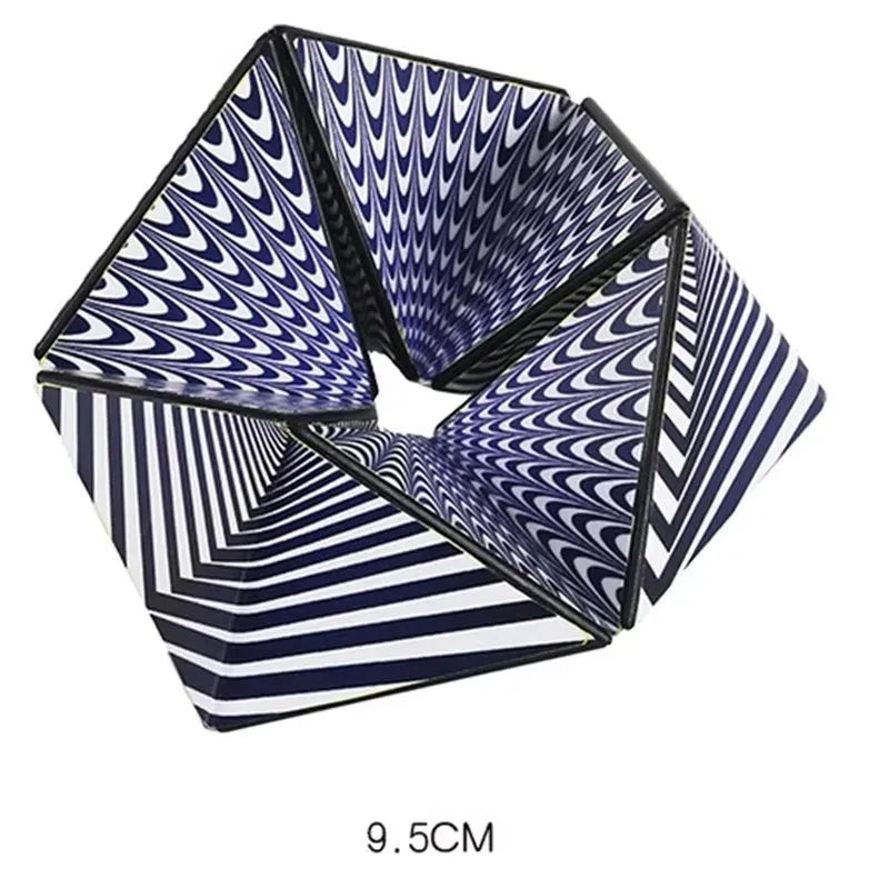 3D Stereo Geometry Magic Cube Versatile Unlimited Decompression Tool Children Puzzle Office Stress Relief Educational Toy