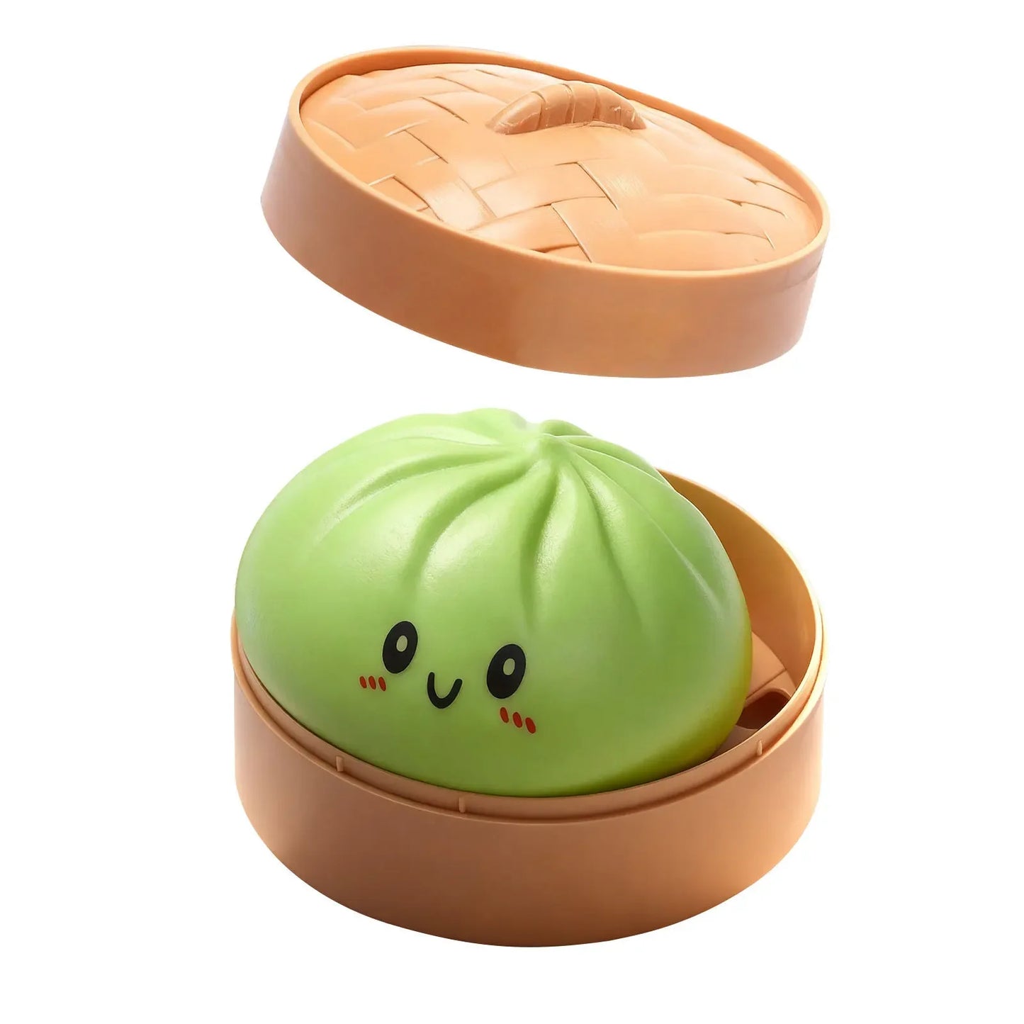 New Glitter Dumpling Glitter Dumpling Squishy with Box Dumplings Sensory Squeeze Toy for Stress Relief