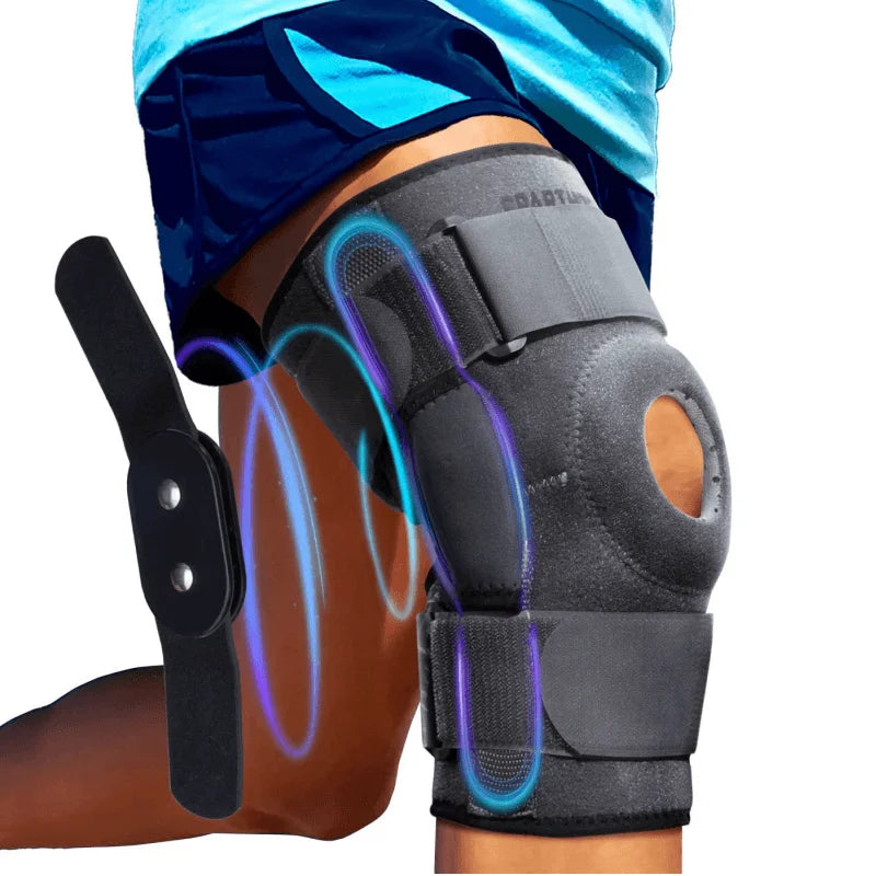 1pcs Adjustable Knee Brace Support Patella Knee Strap Stabilizer Wrap Knee Pain Relief Arthritis Injury Recovery Meniscus Tear
