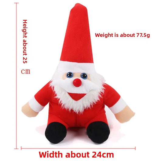 Santa Riding Pet Costume – Funny Christmas & Halloween Outfit for Large Dogs, 40–78 cm