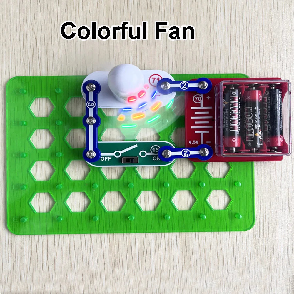 New Science Experiments Kits Circuits Electronic For Kids 30 Piece Circuito Electrico niños For Children STEM Toys Science Kits