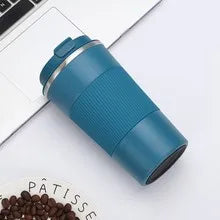 Stainless Steel Coffee Cup Double Layer Vacuum Insulation Cup Office Mug Outdoor Portable Car Water Cups Fashion Mug