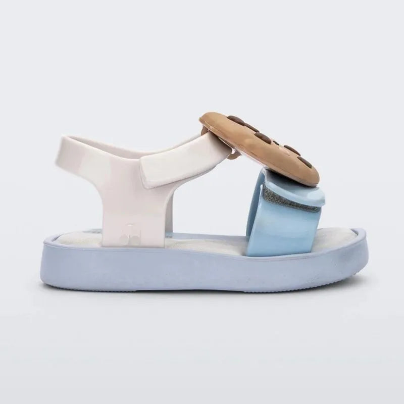 New Children's Biscuit Ice Cream Sandals 2024 Summer Lightweight Kids' Jelly Dress Sandals Girls' Boys' Beach Shoes MN070