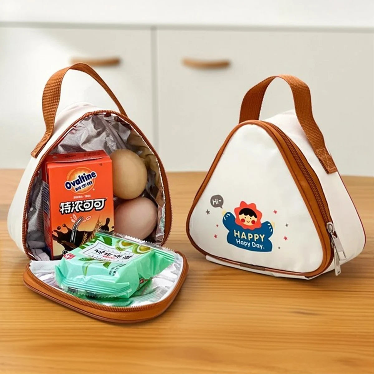 Mini Cartoon Insulated Lunch Box Bag Portable Reusable Picnic Cooler Bag Oil Proof&Waterproof Thermal Lunch Bag For Kids Student
