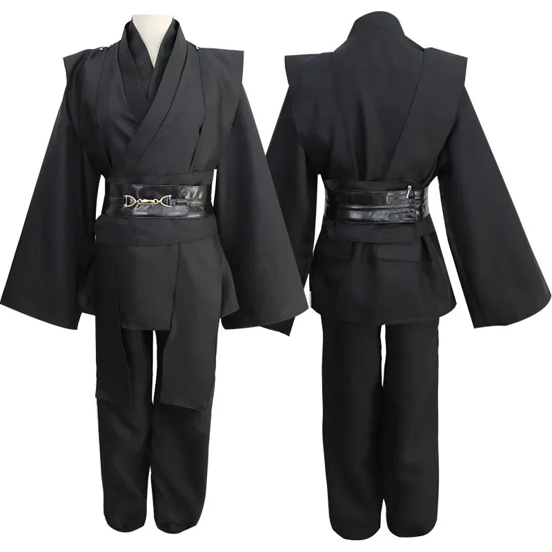 Star Cosplay War Anime Jedi Costume Anakin Replica Rob Halloween Outfits Clothes For Women Men Plus Size 4XL