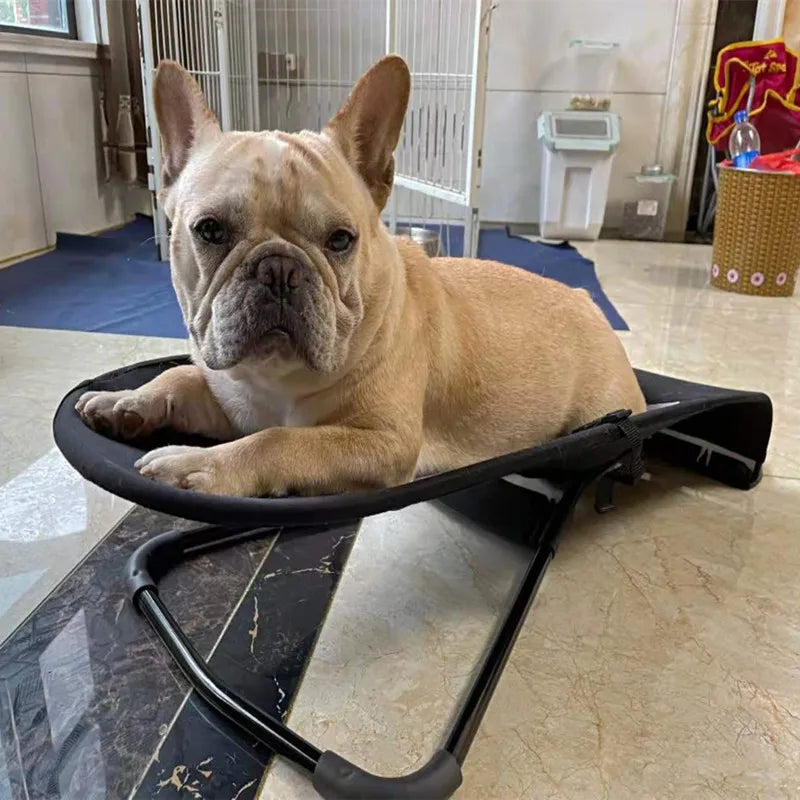 summer Foldable Rocking Chair for Pets, Sleeping Sofa, Breathable Bed, Adjustable Outdoor Play, Rest Swing, Small Pet Supplies