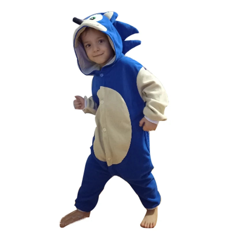Kids Kigurumi Baby Onesies for Children Cartoon Pajamas Animal Cosplay Costume Halloween Christmas Outfits Boys Girls Homewear