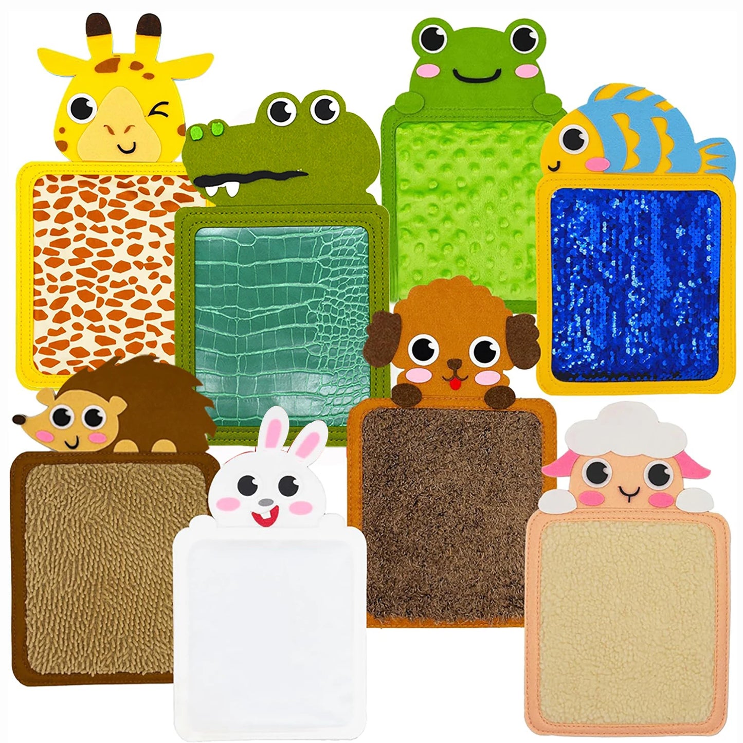 Sensory Tactile Mat Developmental Education Toy Montessori Busy Board Life Skills Fine Motor Learning Activities Toys for Kids