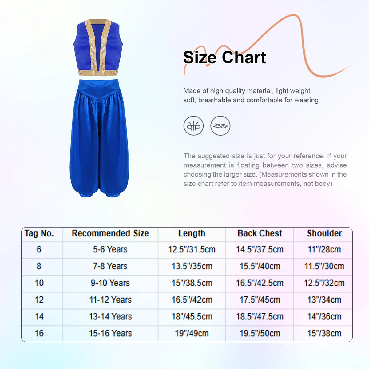 Girls Boys Fancy Dress-up Costume Arabian Costume Prince Role Playing Outfits Carnival Rave Party Suit Halloween Cosplay Costume