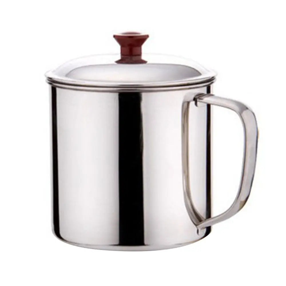 Portable Stainless Steel Tea Drinking Metal Tumbler Pint Cup Camping Coffee Mug Camping Outdoor