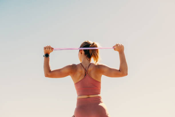 Portable Fitness Workout Equipment Rubber Resistance Bands Yoga Gym Elastic Gum Strength Pilates Crossfit Women Weight Sports