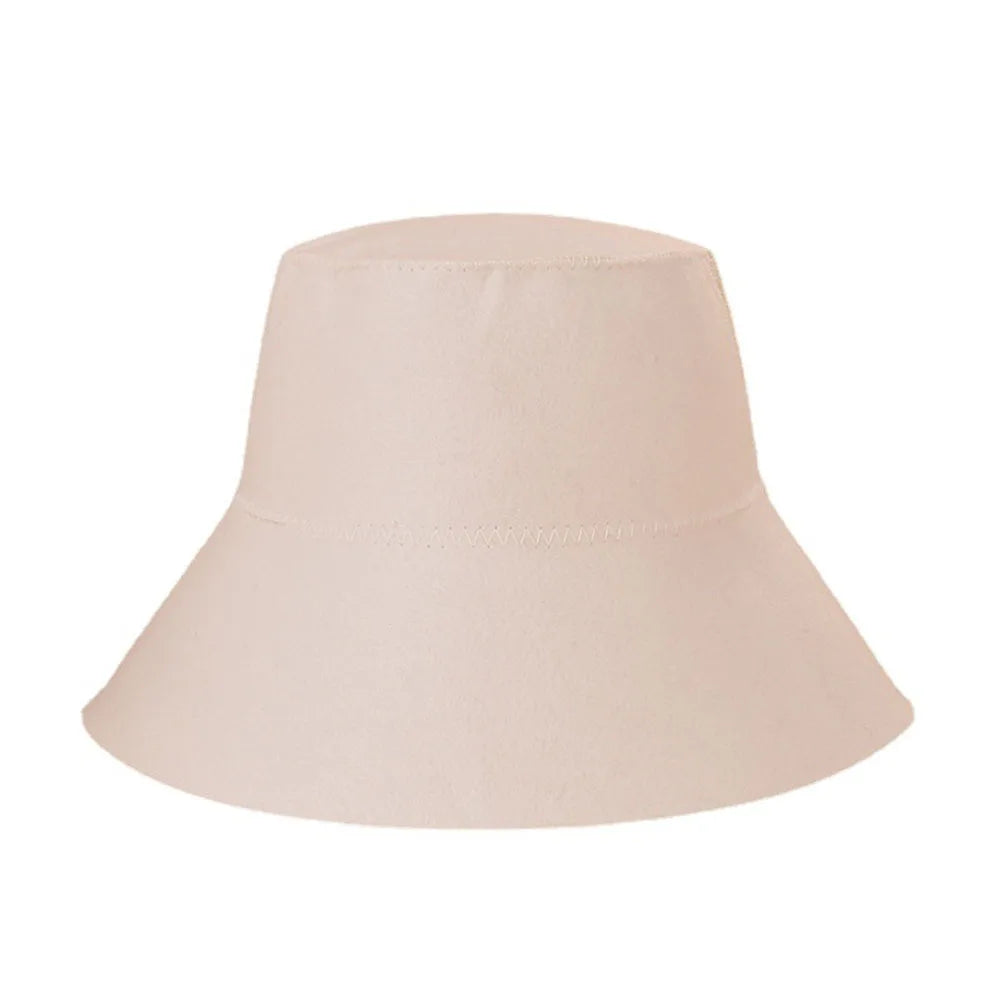 Felt Sauna Hat Anti Heat Russian Cap Thicken Wool Felt Shower Cap Hair Turban For Bath House Head Protection Drop