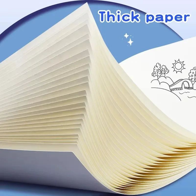 Professional sketchbook Thick paper Spiral notebook Art school Student supplies Pencil drawing notepad Pencil drawing stationery