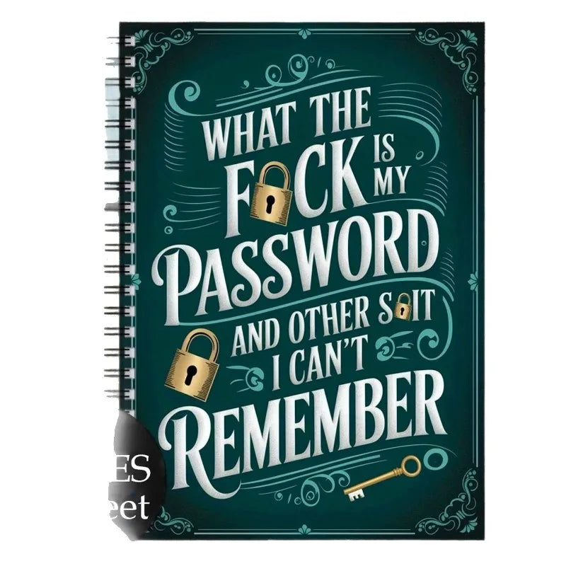 Interesting Spiral Cipher Notebook Creative Secret Diary Personal Password Writing Journal