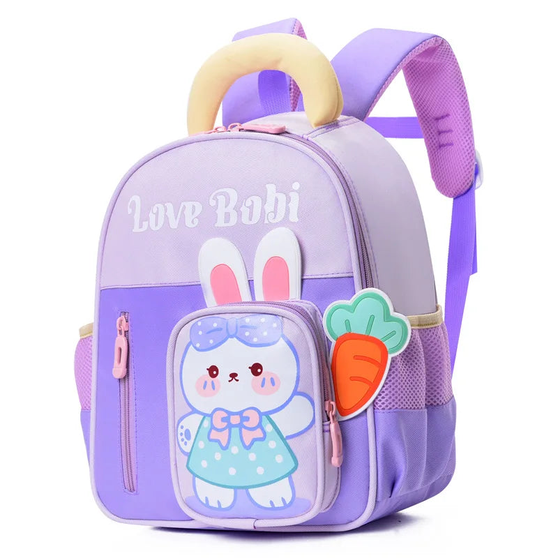 Children’s School Bag Waterproof Hard-Wearing Reflective Safe Shoulder Straps Detachable Breathable Spine-Supporting Rucksack