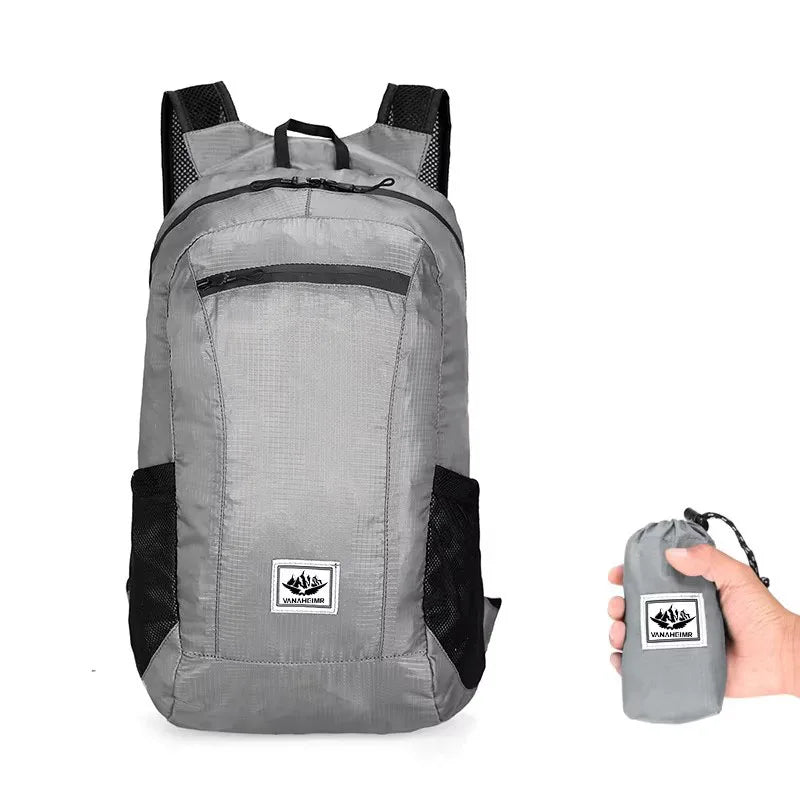 Ultra Light Outdoor Hiking Cycling Travel Backpack Fitness Bag Waterproof Handbag Small Foldable Backpack Storage Bag