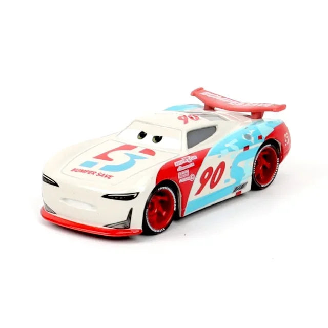 Disney Pixar Cars Toys racing Lightning McQueen Jackson Storm The King Mater 1:55 Diecast Metal Alloy Model Car Kid Gift