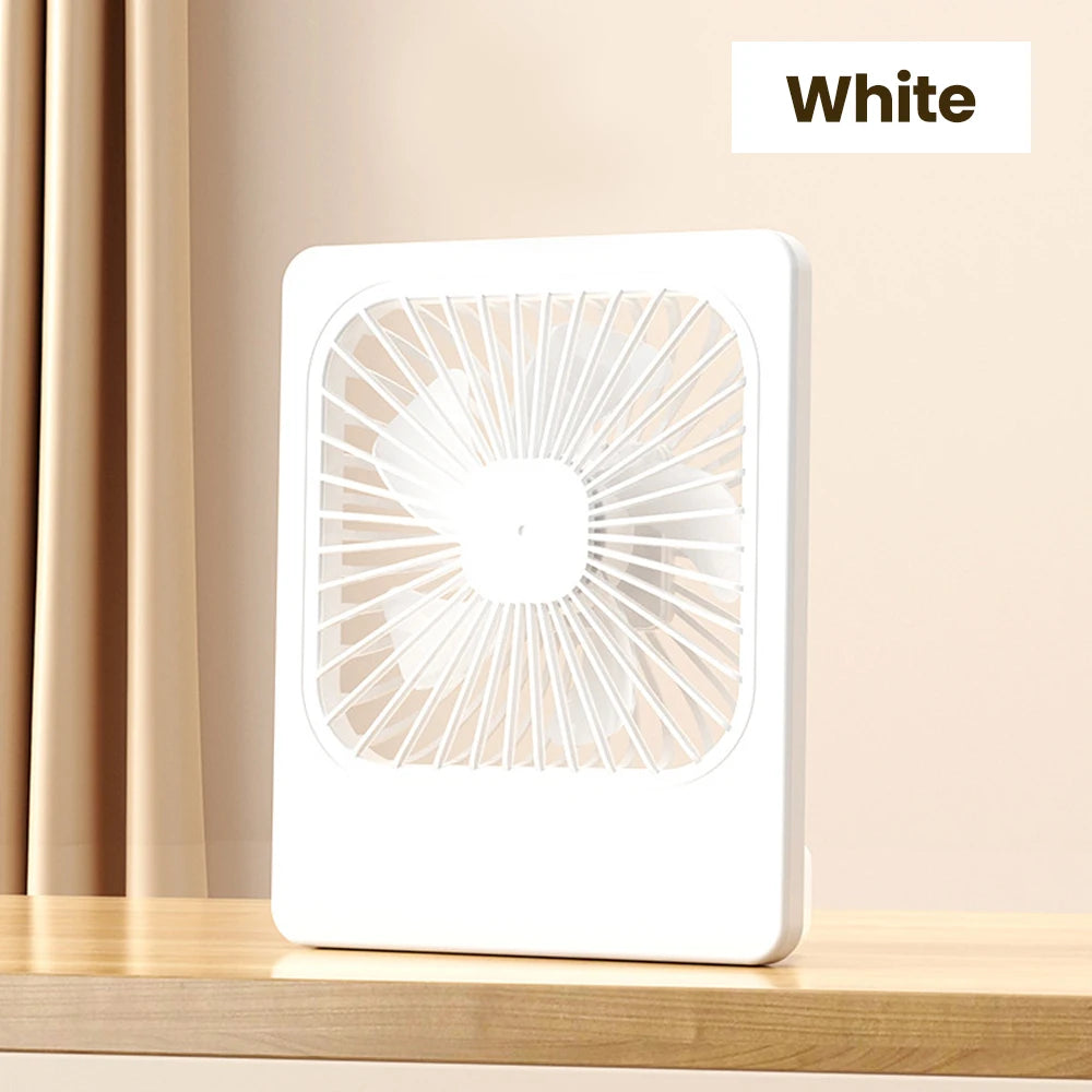 Mini USB Desktop Fan Portable Fan Desktop Office USB Quiet Cooling Fans Suitable For Student Dormitory Summer Home Office