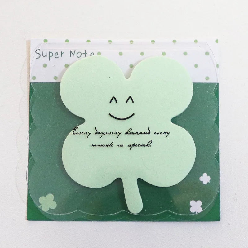 60sheets Sticky Notes Cute Cartoon Colorful Memo Pad Ins Kawaii Stationery Posted Tabs Its Memo Message Paper School Supplies