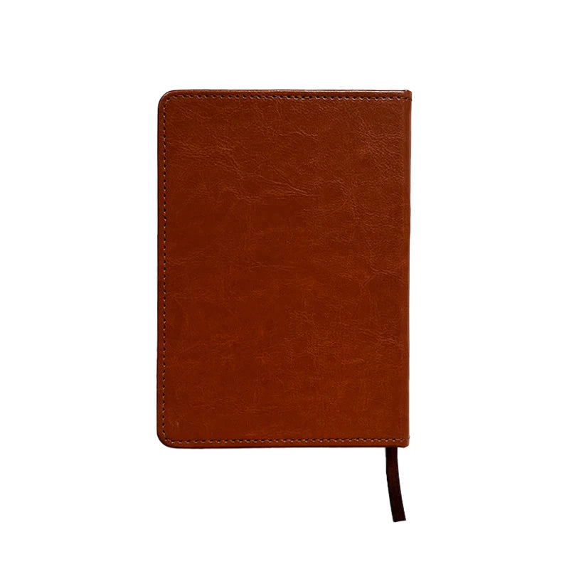 1pcs Men's Daily Devotional Journal, 365 Days of Inspirational Guidance Notebook with Premium Faux Leather Cover, Vintage Hardcover Reflection Planner for Personal Growth, Mindfulness & Spiritual Strength