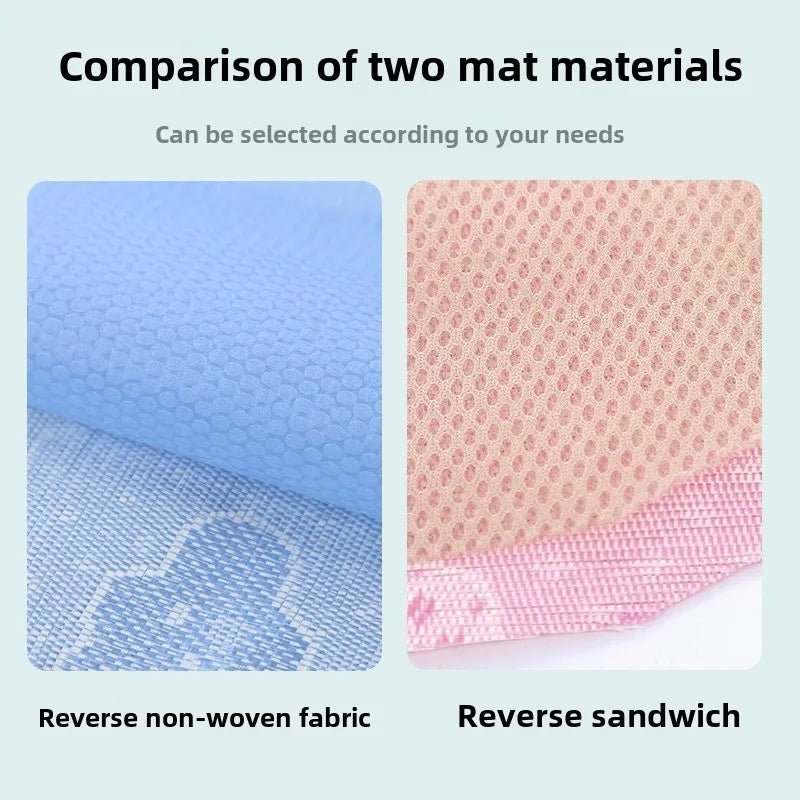 1PC Baby Stroller Cooling Mat Ice Silk Reclining Mat Cushion Baby Dining Chair Cooling Mat Summer Safety Seat Sleeping Mat
