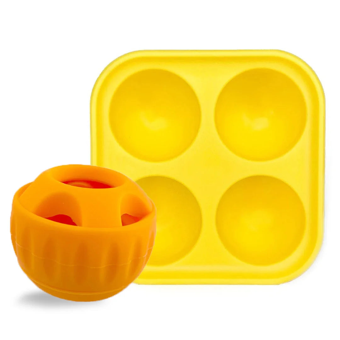 Chew Proof Interactive Dog Toys Silicone Pupsicle Mold Enrichment Frozen Treat Maker Summer Cooling Boredom Solver Large Breed