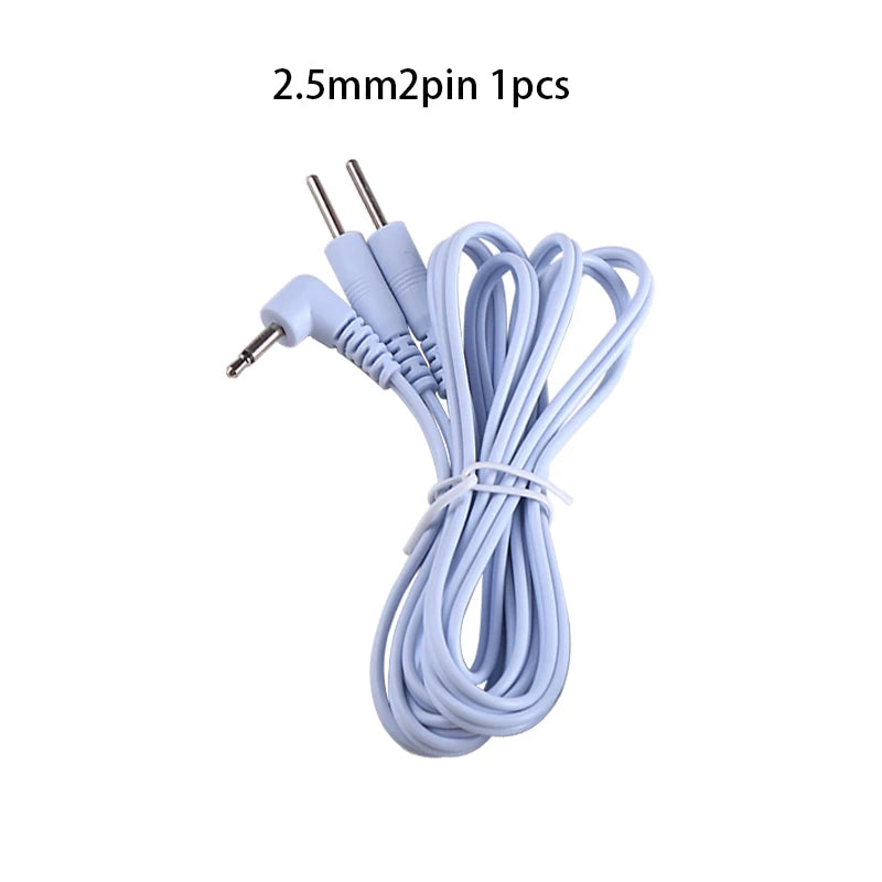 2 -Pin /4-Pin electrode wire for Machine Massager Electrode Pads Standard Connection Massage Leads for TENS Unit