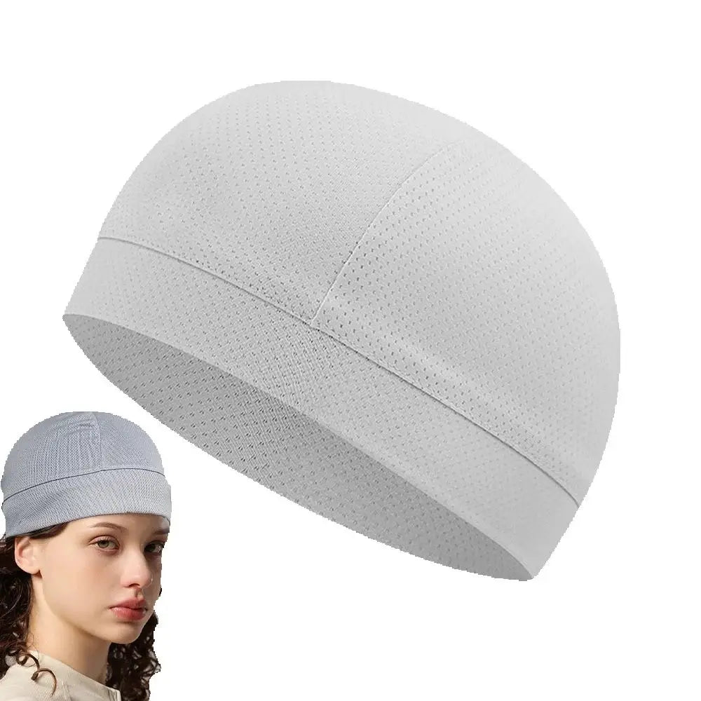 5/2/1pc Summer Cooling Skull Caps Helmet Liner Anti-UV Anti-Sweat Wicking Cycling Running Motorcycle Riding Under Hard Hat Liner