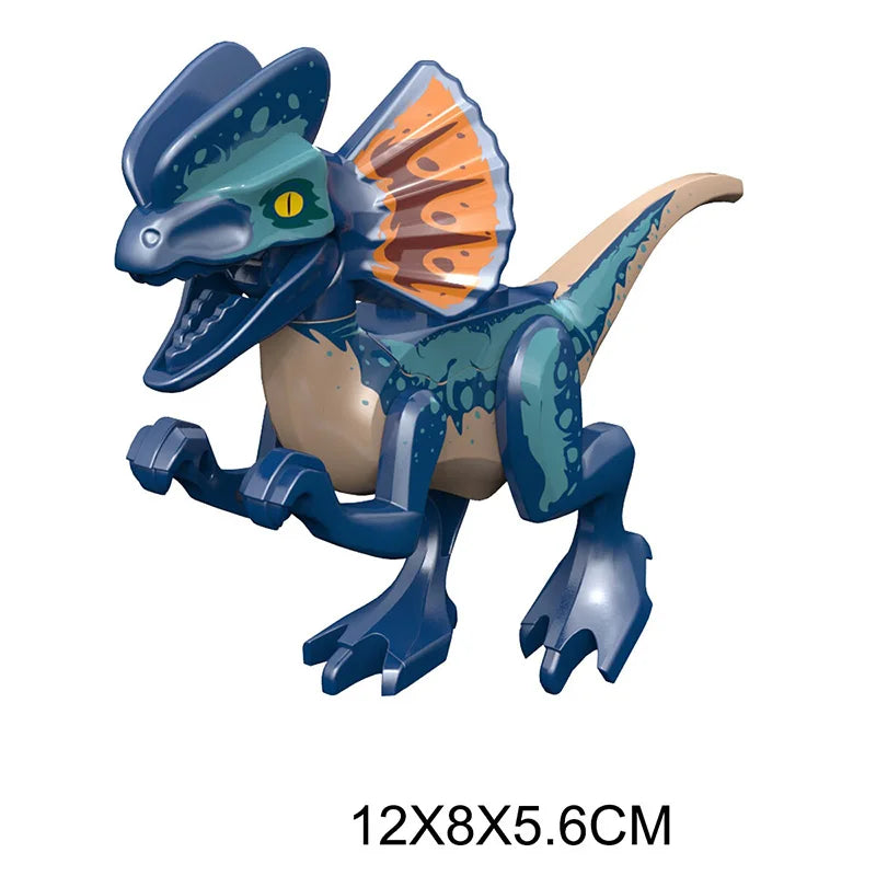 Jurassic Dino World Large Dinosaurs Figures Bricks Building Blocks Velociraptor T-Rex Triceratops Indominus Rex Toys For Kids