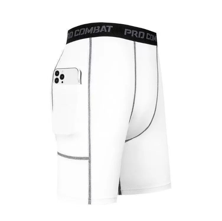 2026Compression Shorts Men Summer Sportswear Training Tights Gym Fitness Leggings Short Pants Sport Bottoms Running Shorts Men