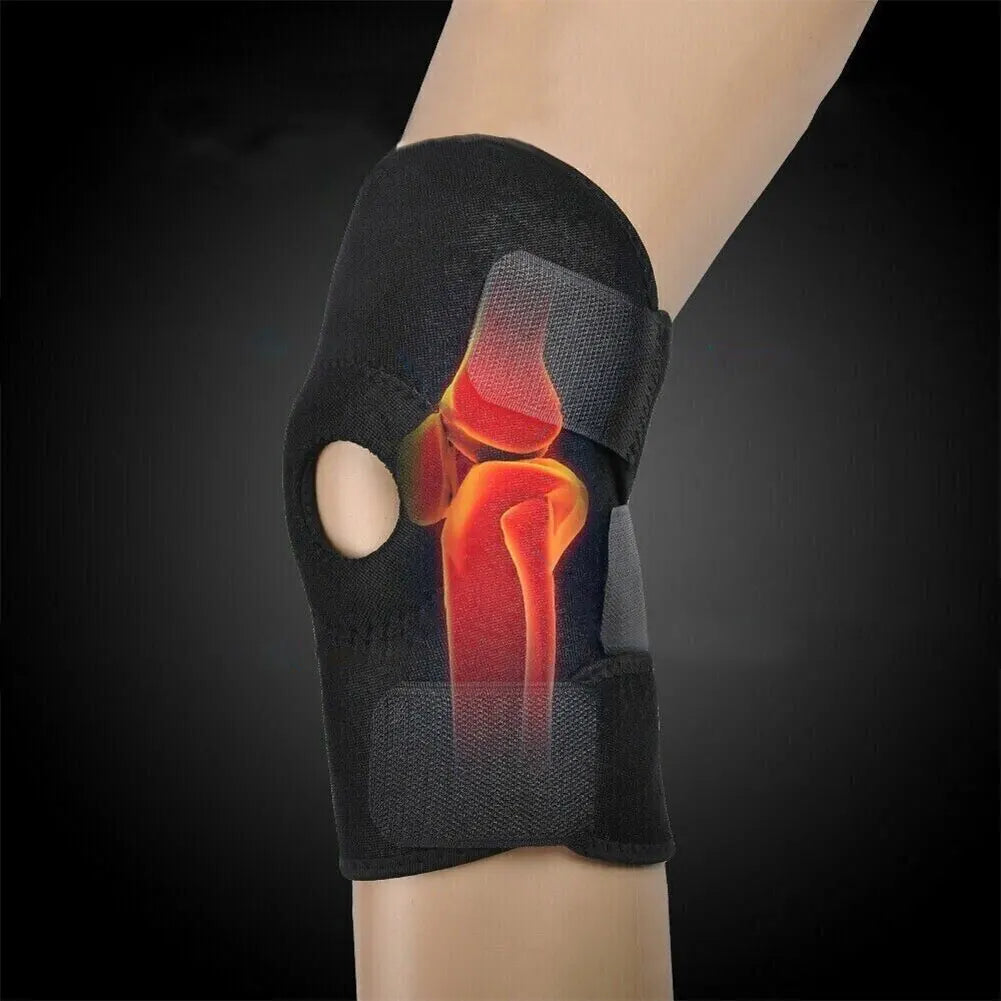 Adjustable Knee Support Knee Brace Knee Pain Injury Recovery Compression Knee Sleeve for Hiking Soccer Basketball Running Tennis