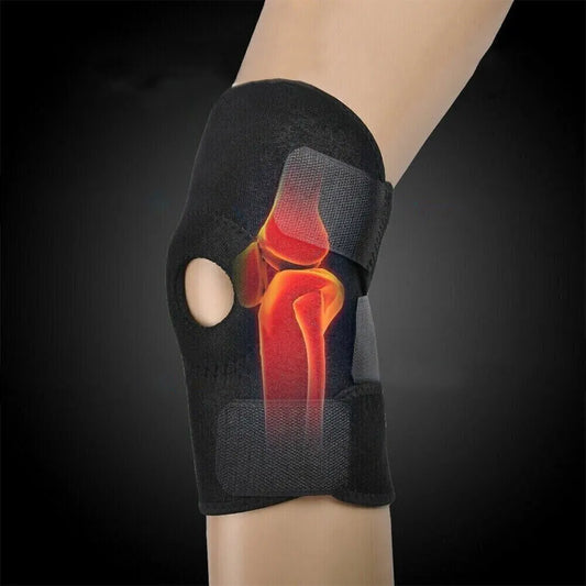 Adjustable Knee Support Knee Brace Knee Pain Injury Recovery Compression Knee Sleeve for Hiking Soccer Basketball Running Tennis