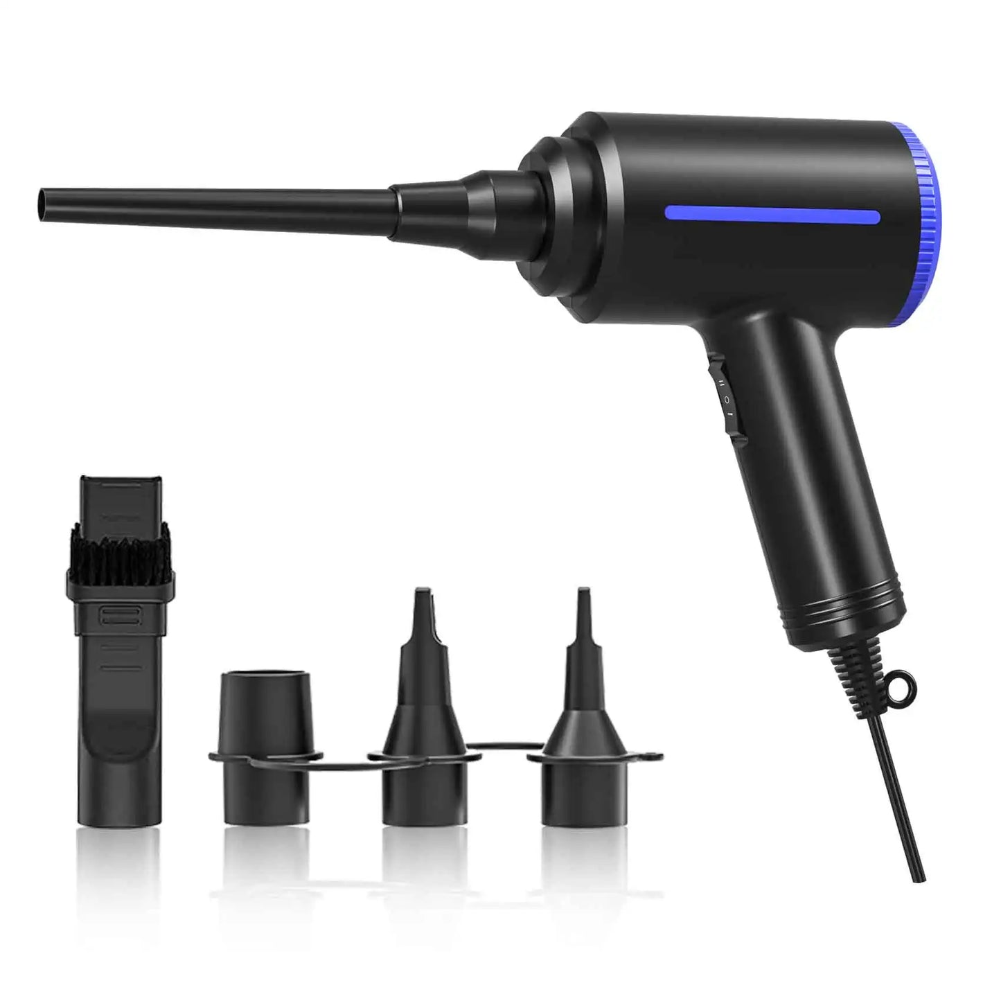 Wireless Air Duster Compressed Air Blower Gun 51000RPM Air Duster For Computer Keyboard PC Clean Gadget Blower Send 6 Accessorie