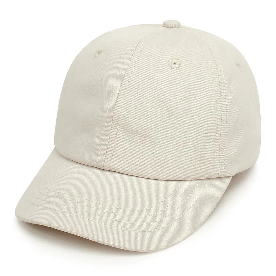 Baby Girl Baseball Caps Pink Black White Gray Children Low Profile Sun Hat Kids Boy Running Headwear Clothing Accessories
