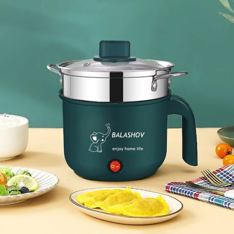 Mini Electric Rice Cooker Non-stick Cooking Machine Single/Double Layer Hot Pot Multifunction Electric Rice Cooker for Home