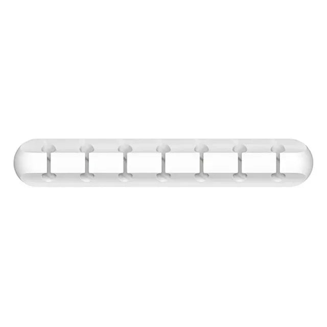 VIKEFON Cable Cord Wire Organizer Silicone USB Cable Winder Management Clips Self Adhesive for Mouse Keyboard Headset For iPhone