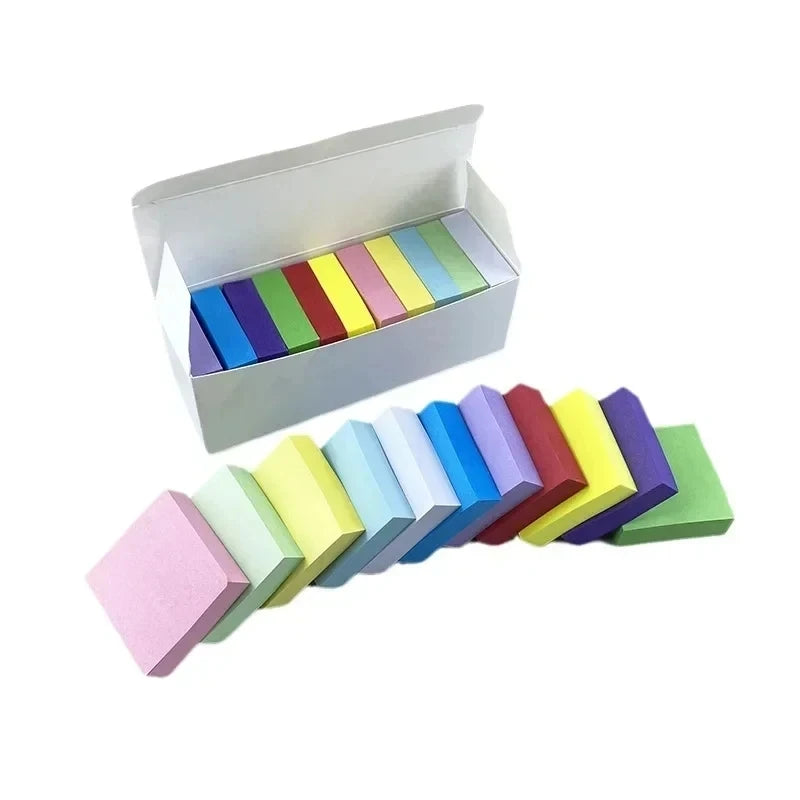 11 Pcs Fluorescent Color Sticky Note Posted It Note Pads Stickers Planner Sticker Notepad Memo Pad School Office Supplies