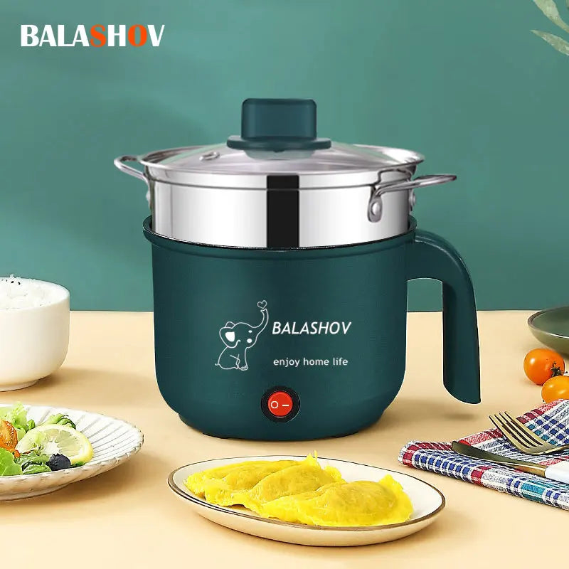 Mini Electric Rice Cooker Non-stick Cooking Machine Single/Double Layer Hot Pot Multifunction Electric Rice Cooker for Home