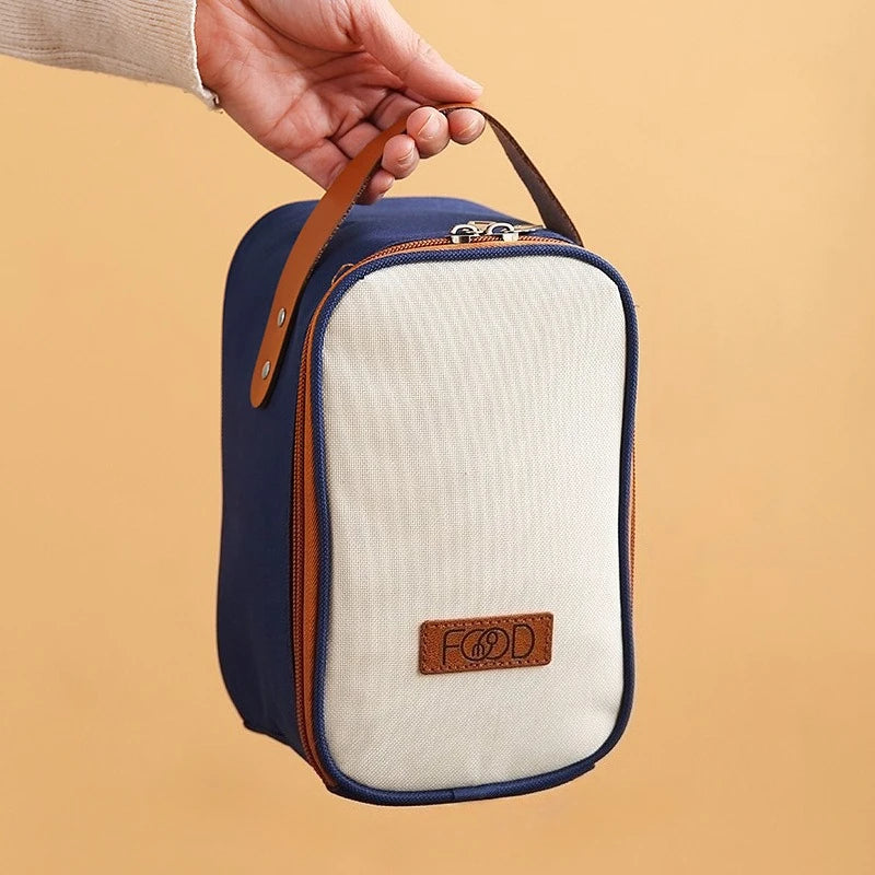 1pc Portable Thermal Porridge Cup Insulation Lunch Box Bento Box Insulation Bag Food Warmer Thermos Soup Cup For School Outdoor