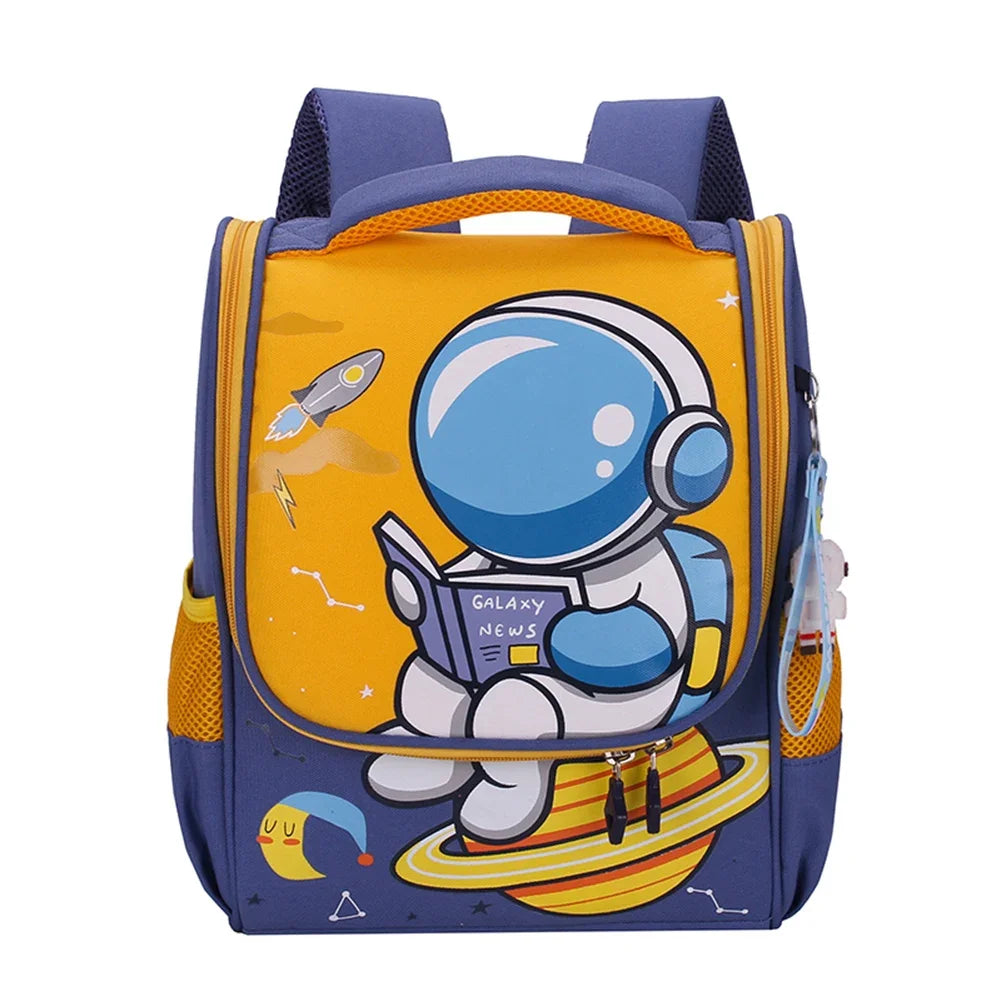 Boy Backpack Boys Astronaut Kindergarten Children‘s Backpacks Student Schoolbag Gift Cartoon Backpack Knapsack Grade 1-9