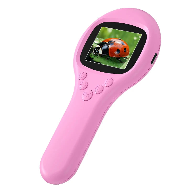 Handheld HD Digital Microscope 1000X Computer Connect 1MP Camera Kids STEM Science Experiment Toy Birthday Gift