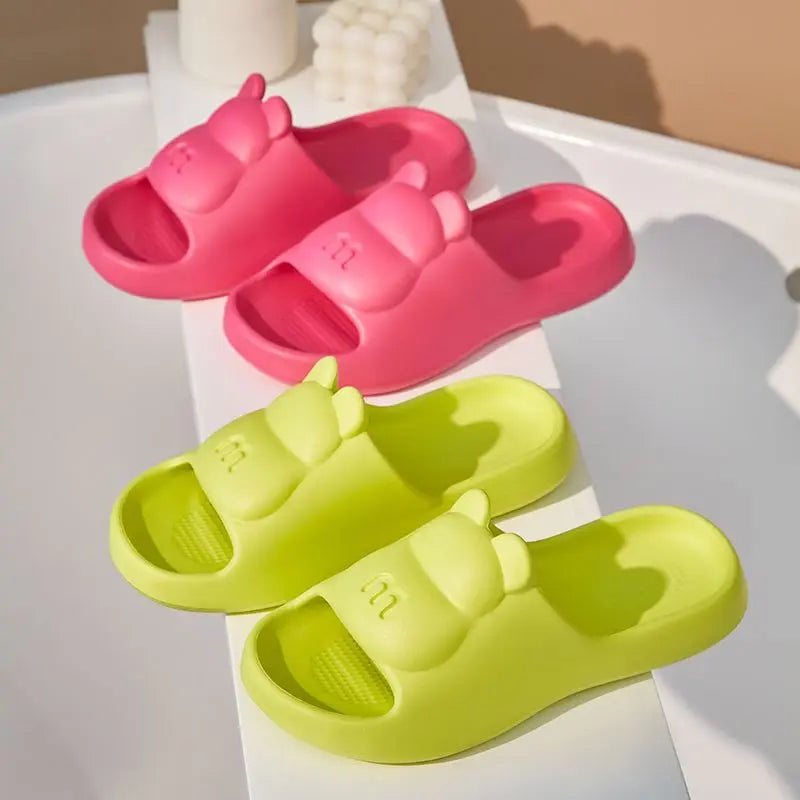Summer New 2025 Slippers for Women's Home, Anti slip and Odorous EVA Home, Indoor Bathroom, Shower, Cooling Slippers