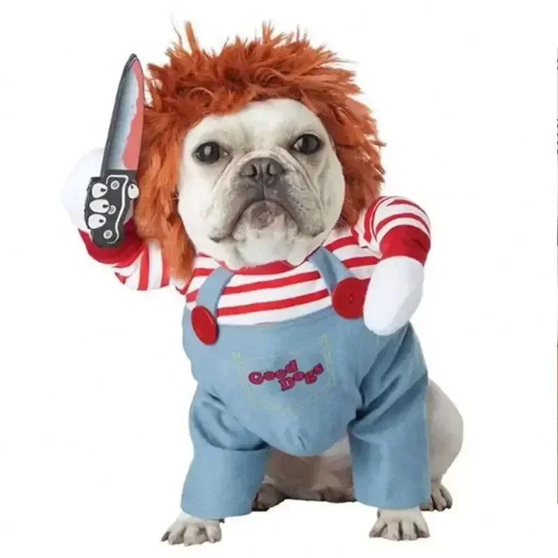 3-Piece Funny Pet Costume for Dogs & Cats – 31 Halloween Designs, S–XL