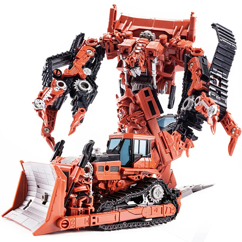 Hot 8 Style Devastator Transformation Robot 8 IN 1 Blender Bulldozer Car Action Figure ABS Deformation Model Toys For Boy Gift
