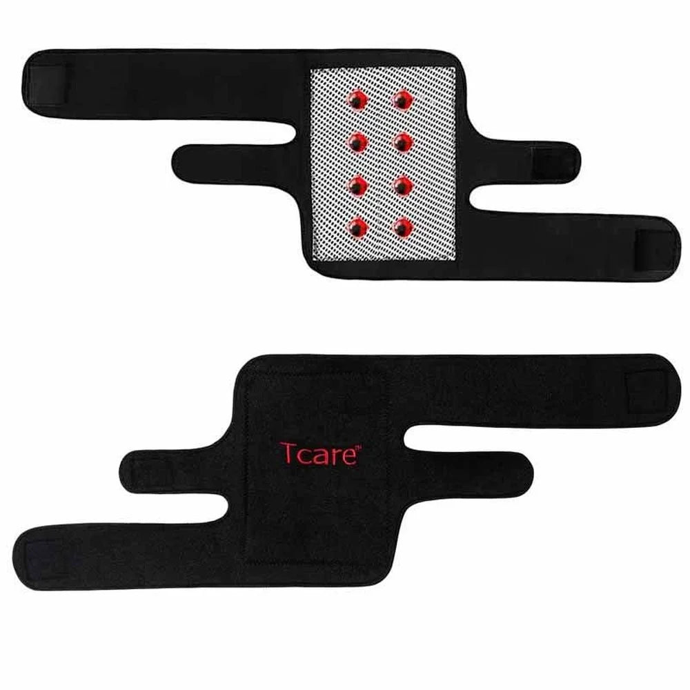1 Pair BYEPAIN Tourmaline Self -heating Kneepad Magnetic Therapy Knee Support Tourmaline Knee Brace Belt Knee Massager