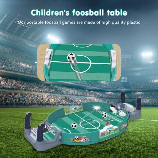 Large Desktop Football Table Children Puzzle Double Competitive Battle Football Board Game Parent-child Interactive Soccer Games